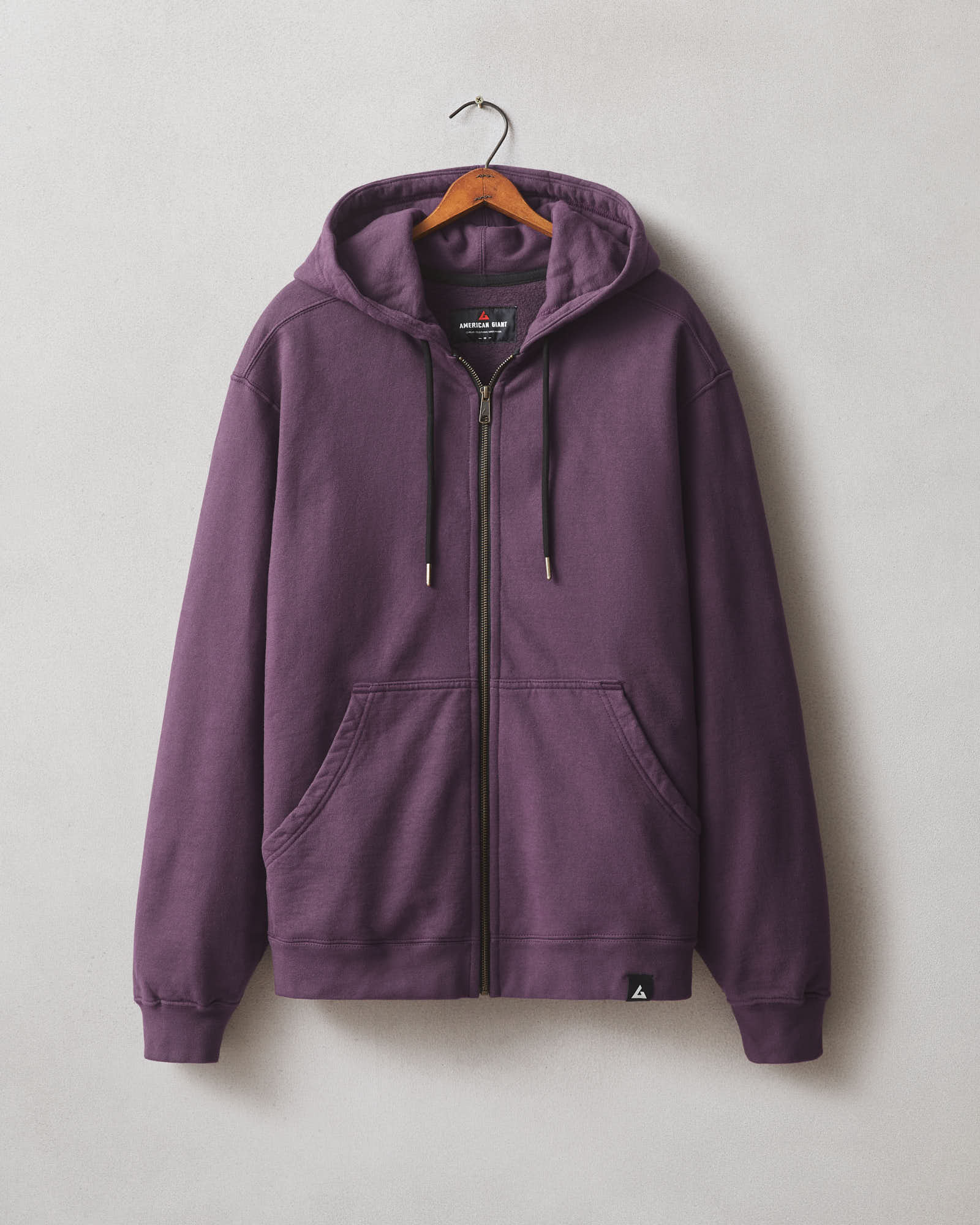 Men's Classic Full Zip - Plum