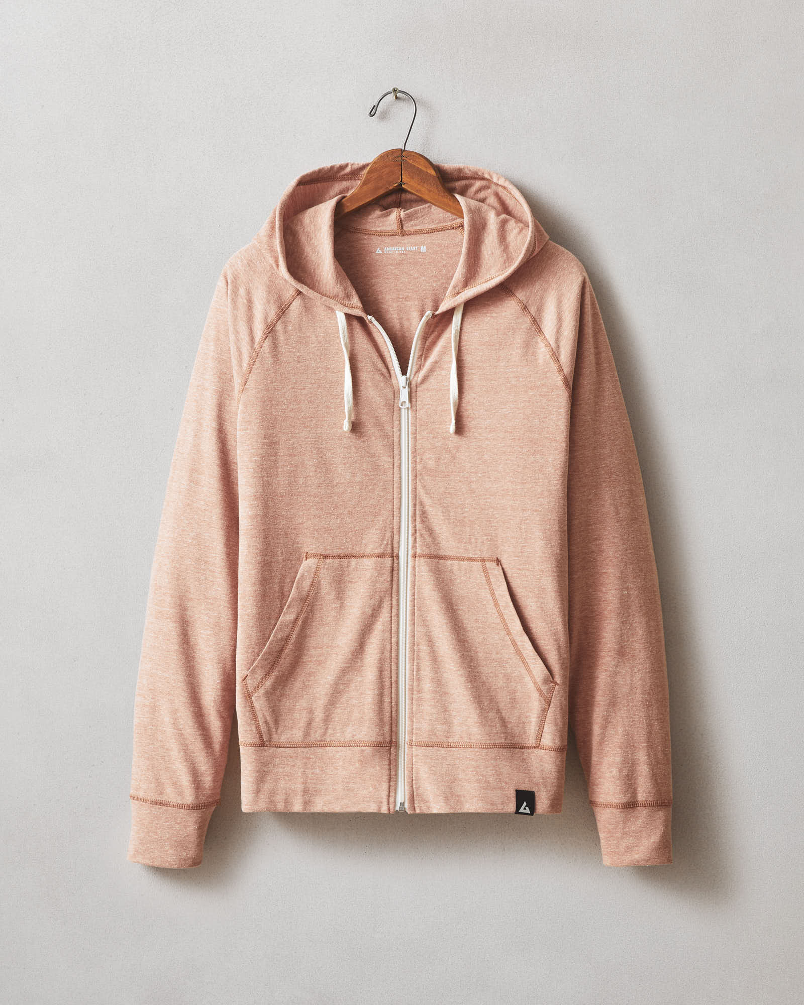 Men's Lightweight Full Zip - Canyon Clay Heather
