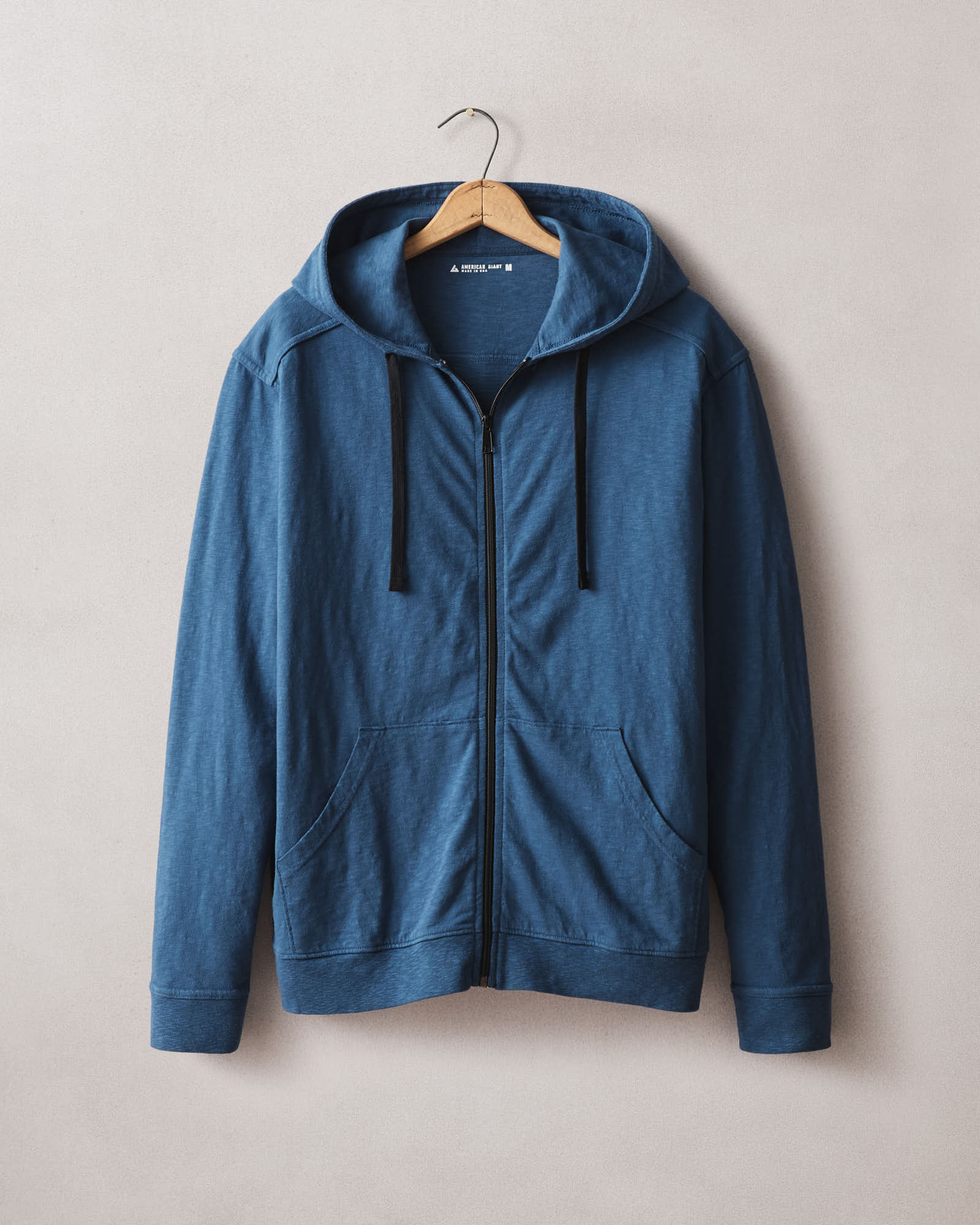 Men's Summer Full Zip - Ensign Blue