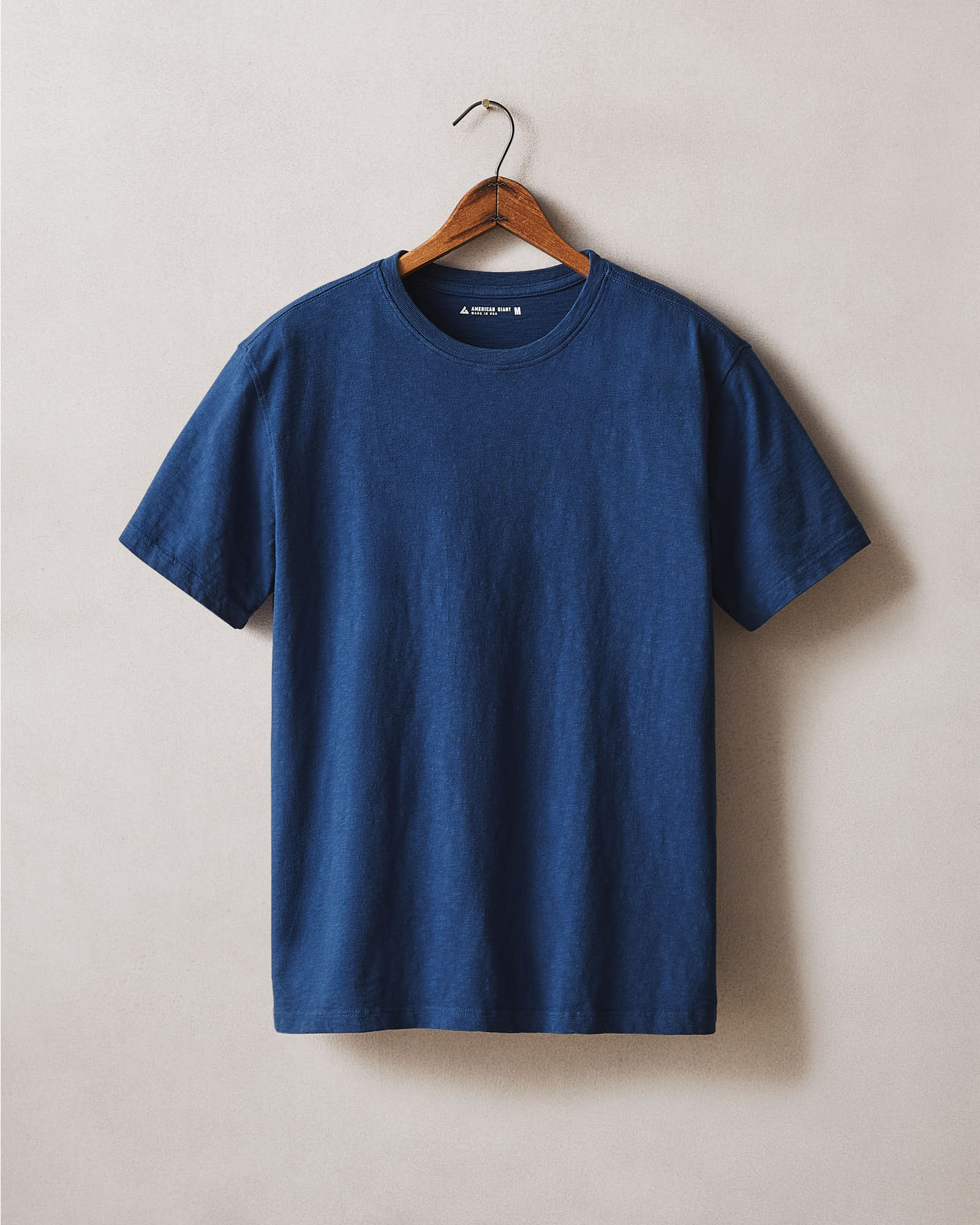 Men's Premium Slub Crew Tee - Estate Blue