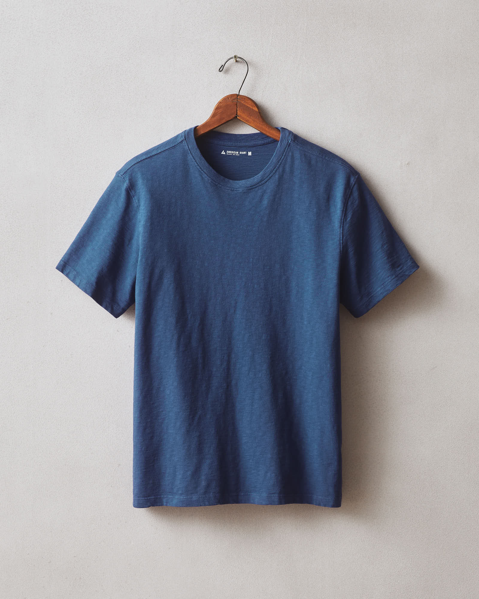 Men's Premium Slub Crew Tee - Ensign Blue