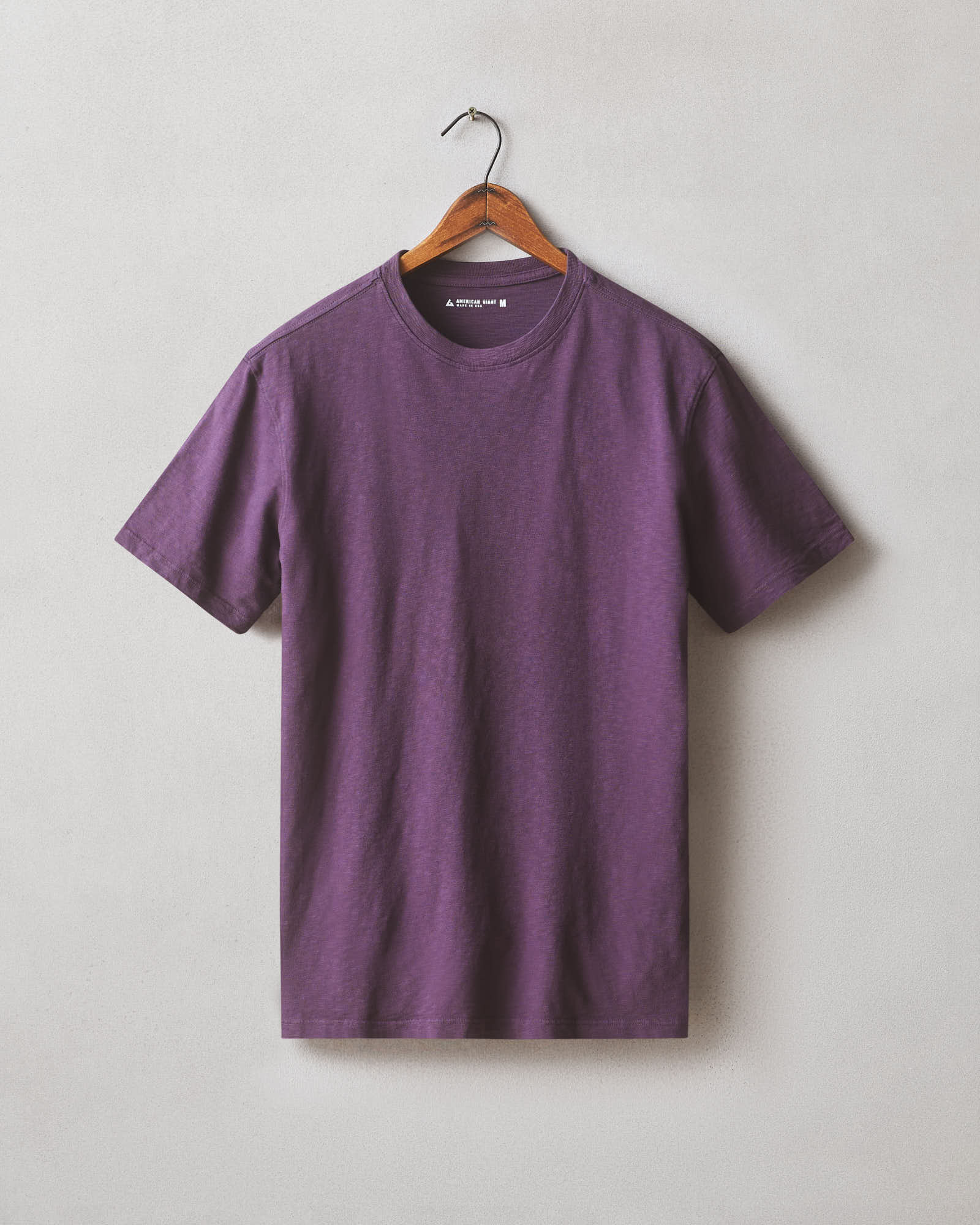 Men's Premium Slub Crew Tee - Hortensia