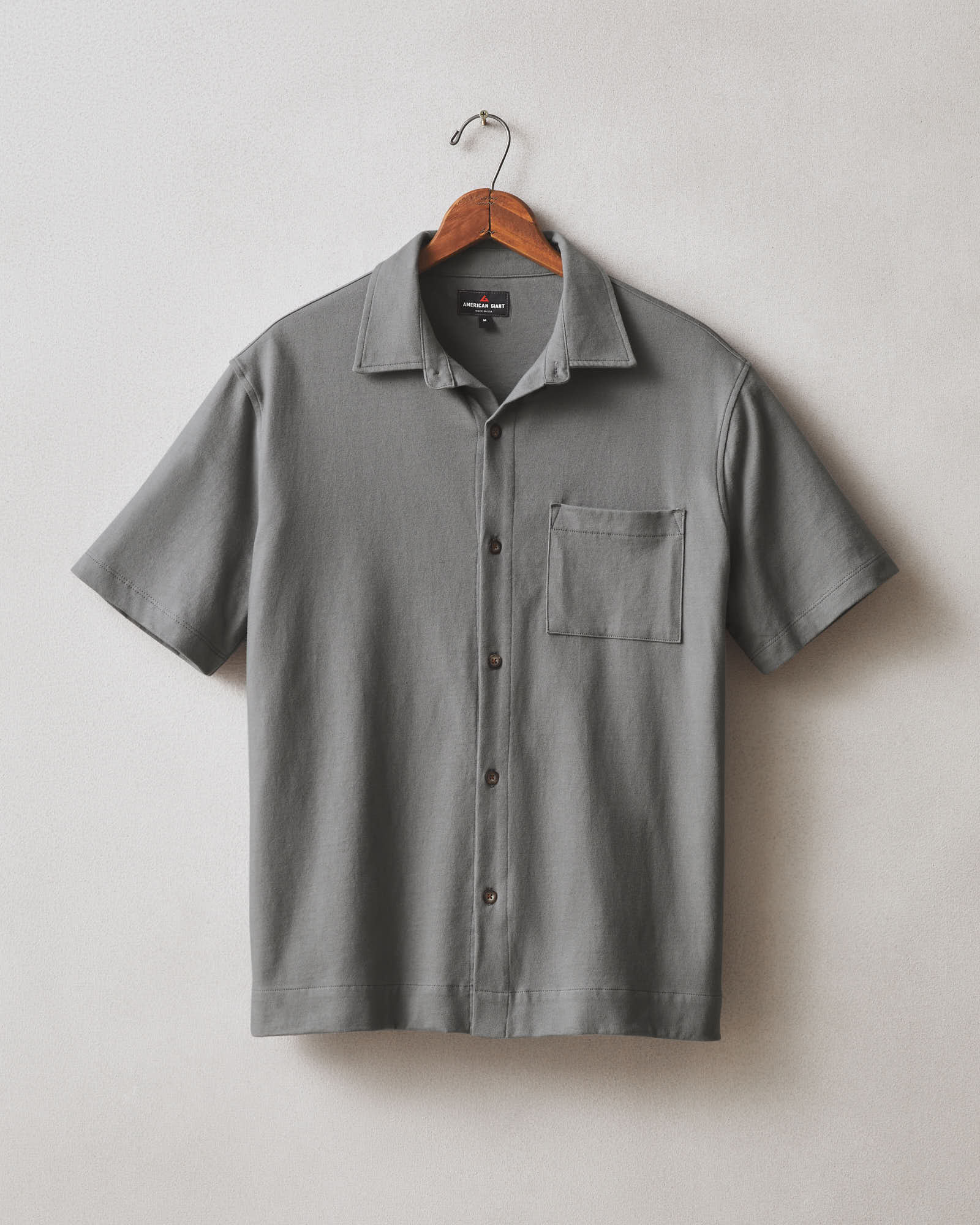 Men's Resort Shirt - Steel Grey