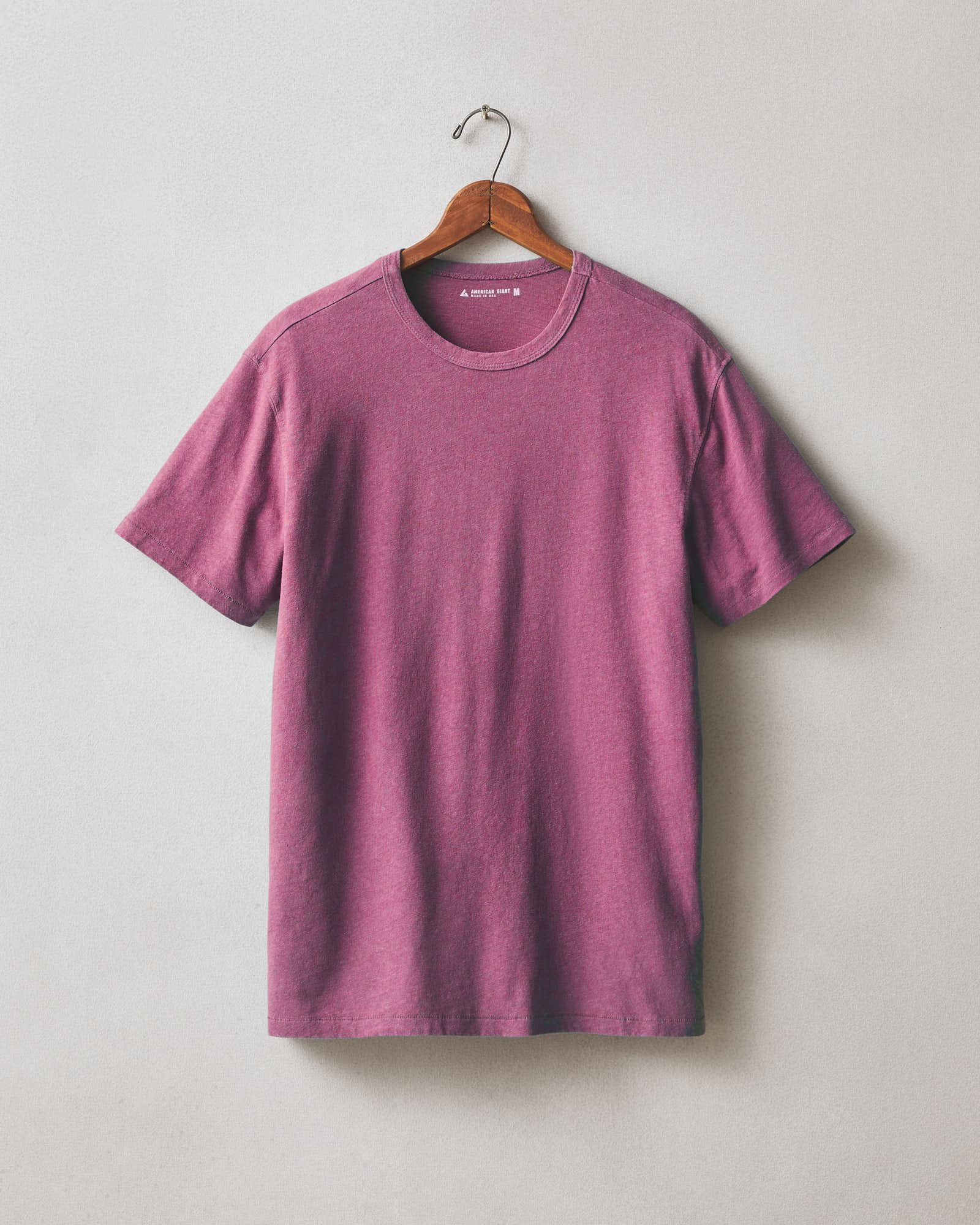 Men's Hemp Tee - Damson