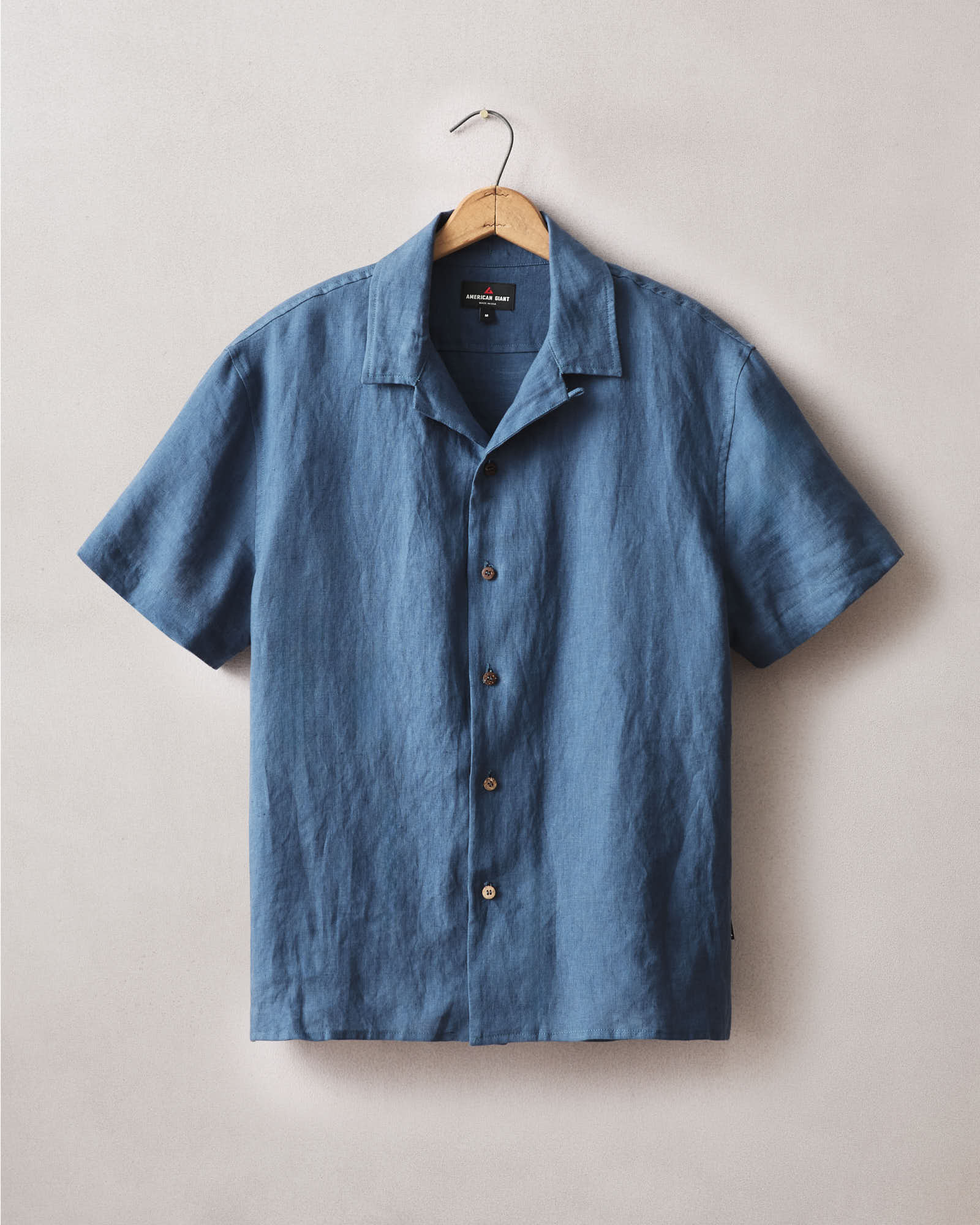 Men's Camp Shirt - Ensign Blue