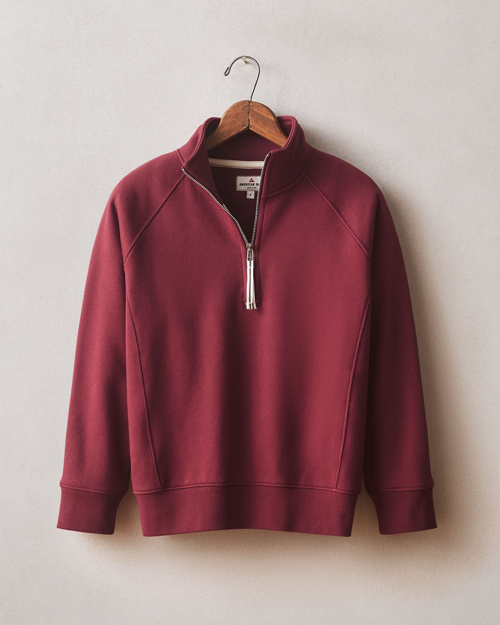 Women's Carolina Half Zip - Pomegranate