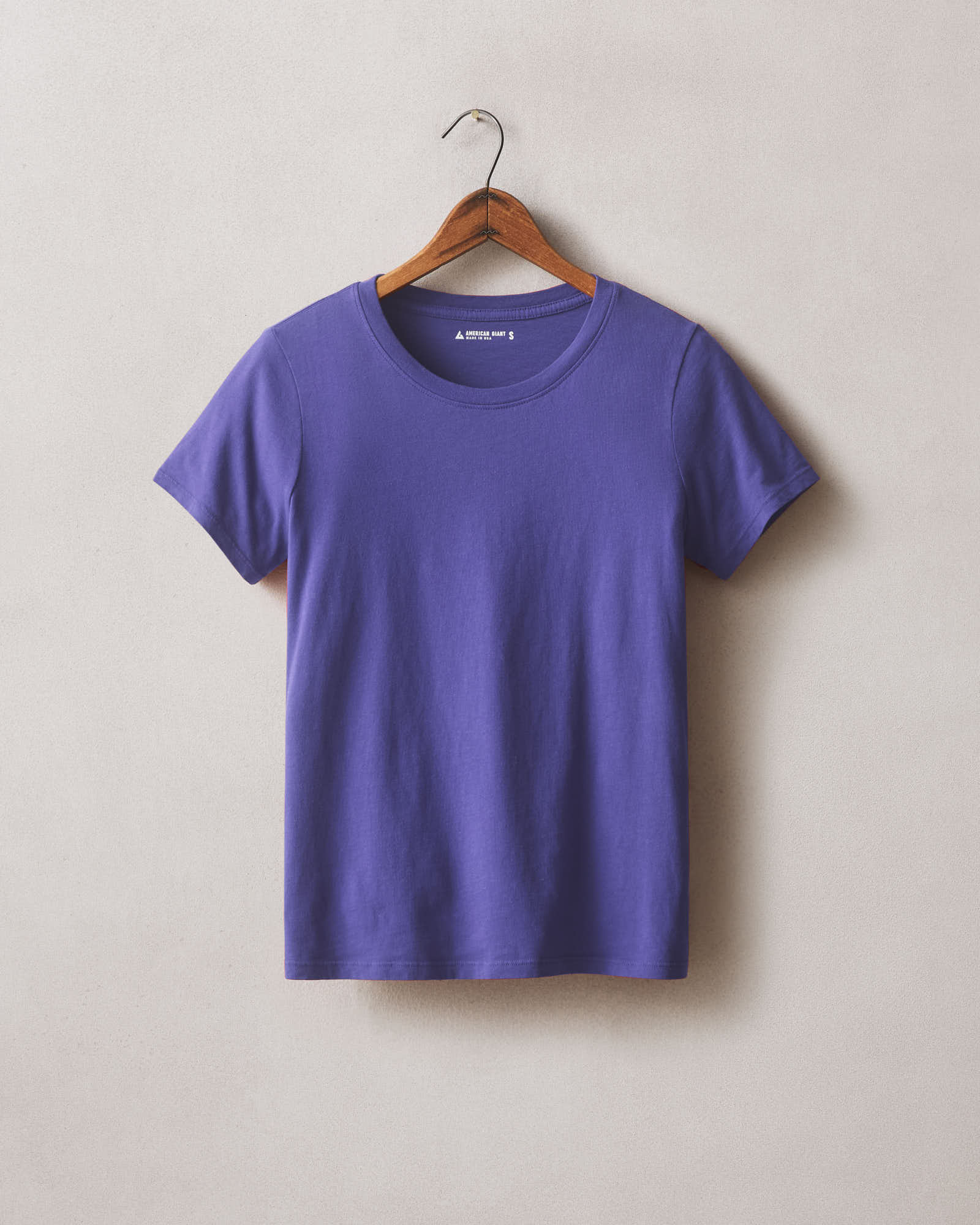 Women's Classic Cotton Crew Tee - Purple Opulence