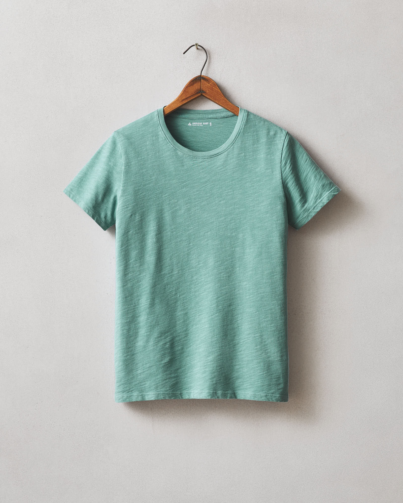 Women's Premium Slub Crew Tee - Oil Blue
