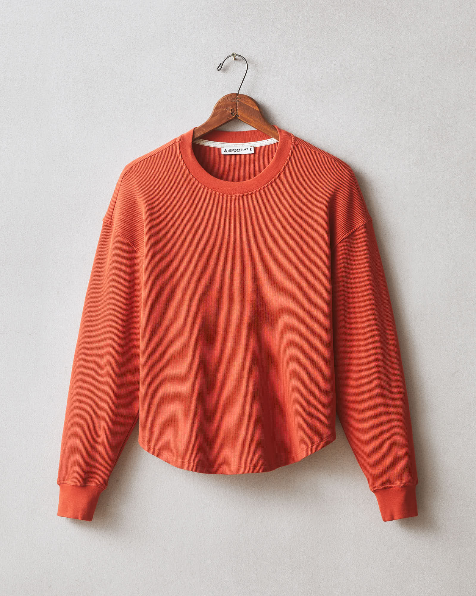 Women's Thermal Crew - Tiger Lily